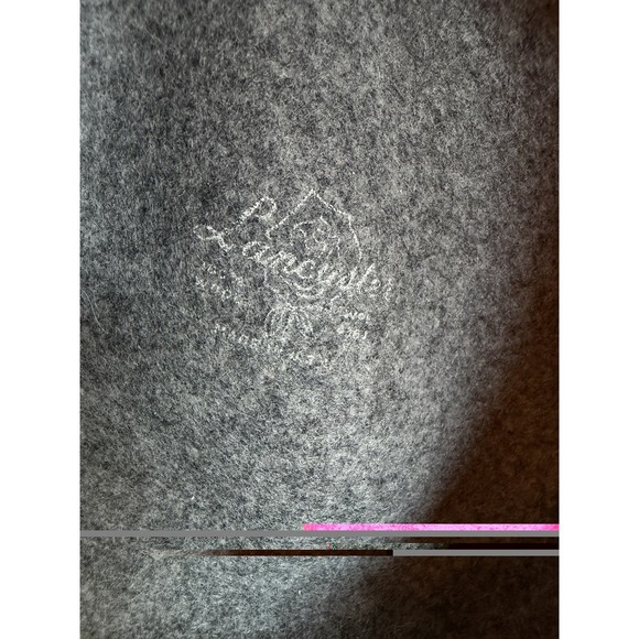 Lancaster Gray Felt Vintage 80s Bobo Wool Felt Hat One Size - Picture 5 of 6